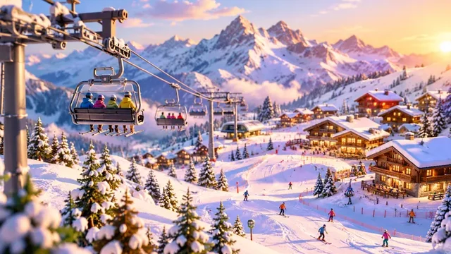 La station des neiges
