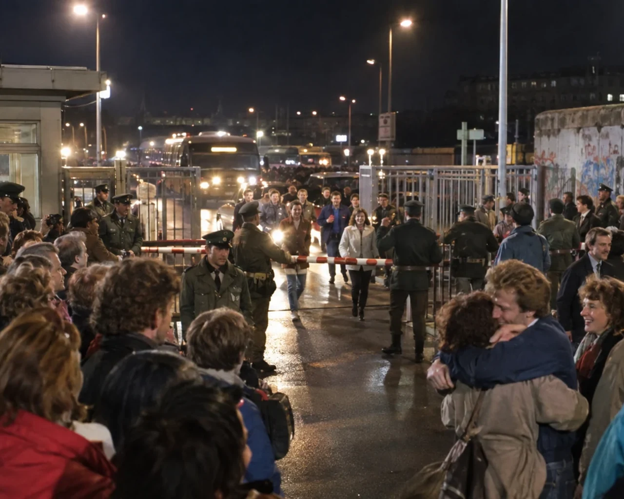 Illustration de la story « La chute du mur de Berlin »