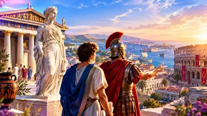 Illustration de la story « Le monde grec »