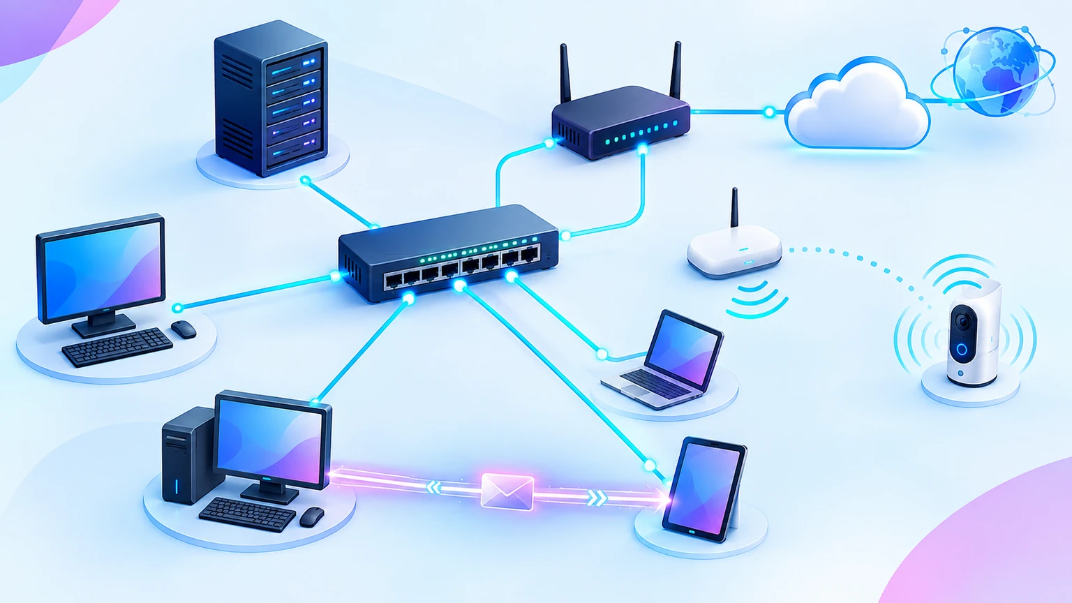 Adresses IP et communication dans un réseau local